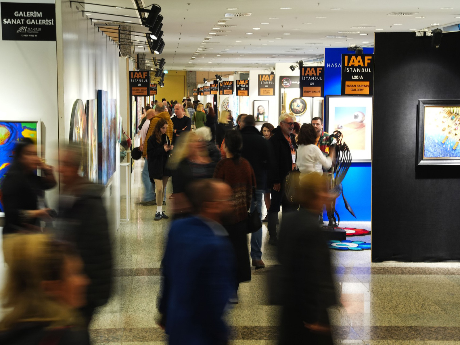 Yılmaz Aydın, IAAF – Istanbul Art Fair 2025’te!