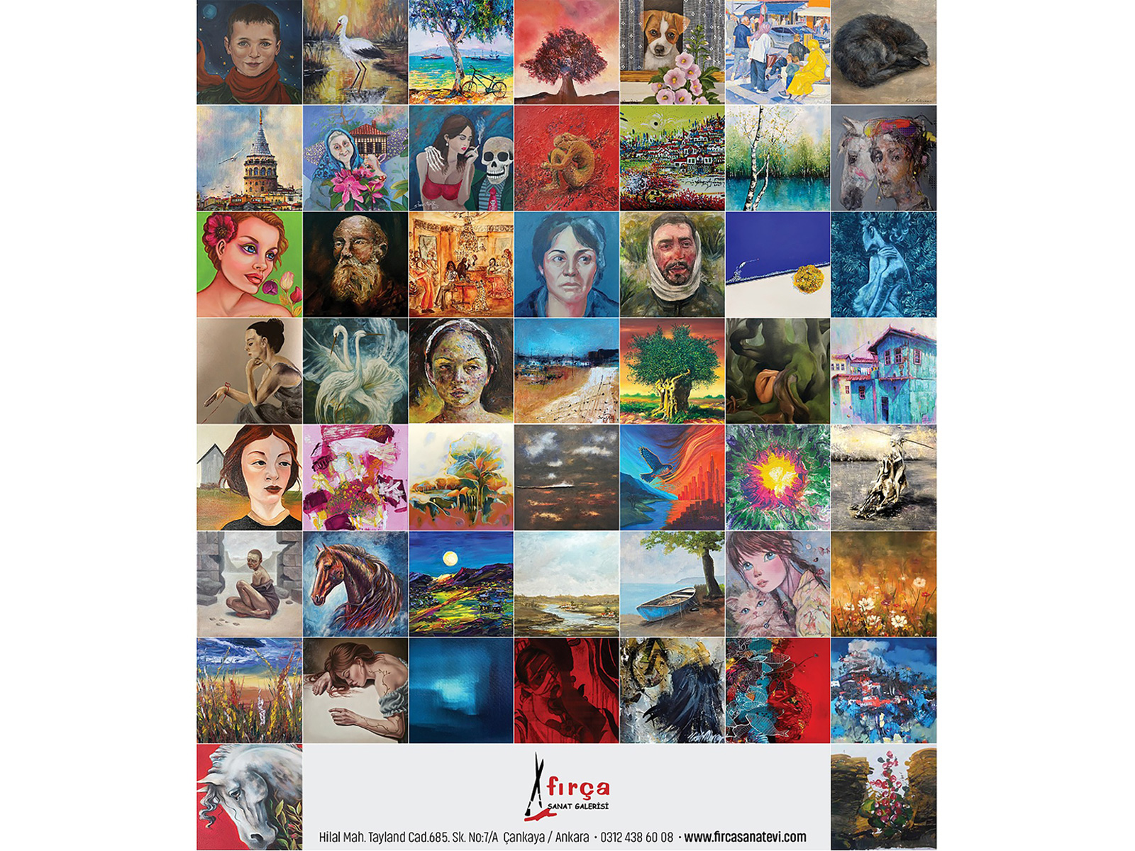 “Yeni Arayışlar II” Karma Resim Sergisi Ankara’da Sanatseverlerle...